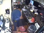 Pizza Hut employee relieves himself in a kitchen sink