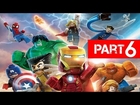 LEGO Marvel Super Heroes Gameplay Walkthrough Part 6 - Red Head Detention Let's Play Xbox PS3 PC