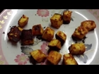 Paneer tikka using LG Microwave intelli cook convection plus grill and combo model- Part 2