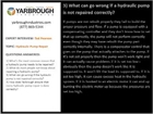 Hydraulic Pump Repair - Yarbrough Industries Expert Interview