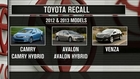 Toyota recalling 800,000 cars over airbag safety issues