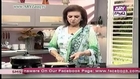 Zauq Zindagi with Sara Riaz and Dr. Khurram Musheer, Peanut-butter  Nutella  Bars, Hara Masala Pasande, Do Parth Roti & Chicken Potatoes Gratini, 22-11-13