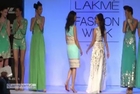 VICKY DONOR actress Yami Gautam stuns at Lakme Fashion Week 2013